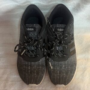 Adidas Monochrome Patterned Sneakers